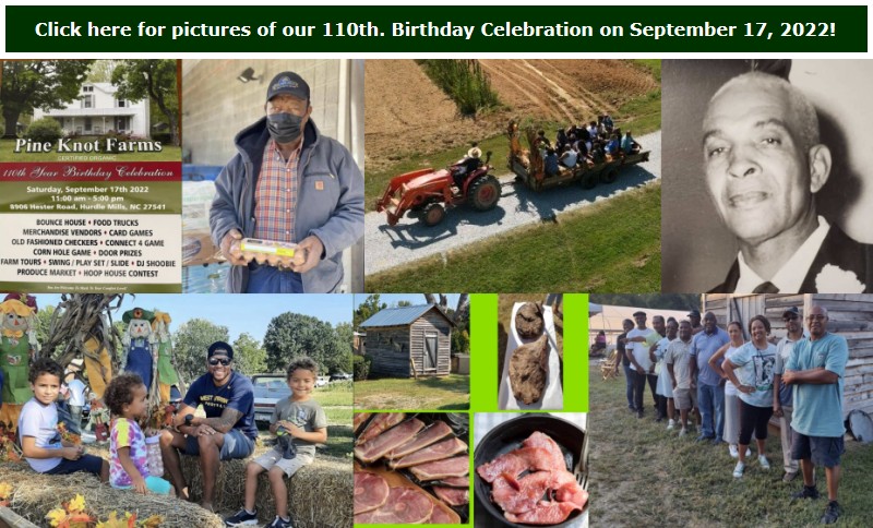 Click here for pictures of our 110th. Birthday Celebration on September 17, 2022!